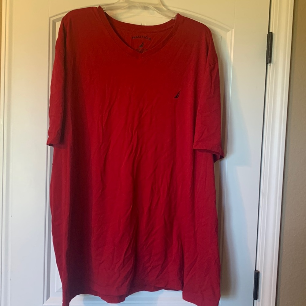 Mens V Neck Tee